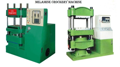 PLASTIC MELAMINE CROKREY MACHINERY URGENTELY SALE IN BHUJ GUGRAT