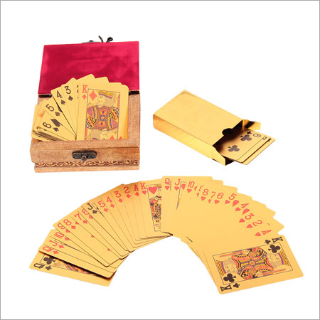 Gold Plated Playing Cards