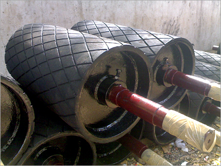 Ruber Lagged Head Pulley
