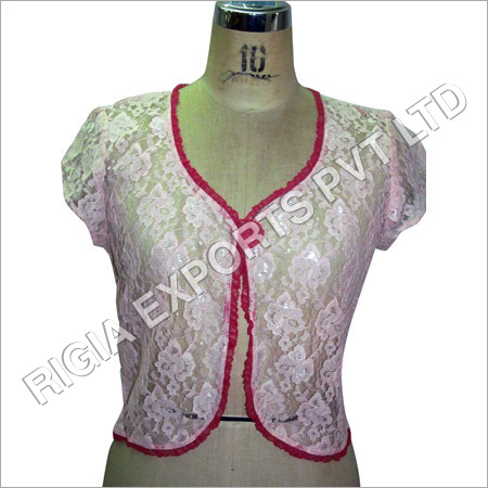 White & Pink Readymade Top