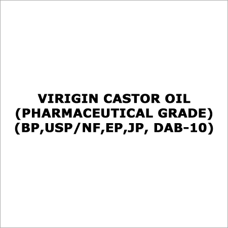 Virigin Castor Oil (Pharmaceutical Grade)