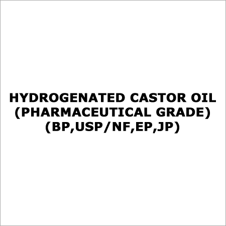 Hydrogenated Castor Oil (Pharmaceutical Grade)