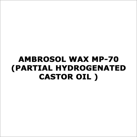 Ambrosol Wax Mp-70 (Partial Hydrogenated Castor Oil )