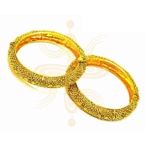 Antique Gold Plated Bangle