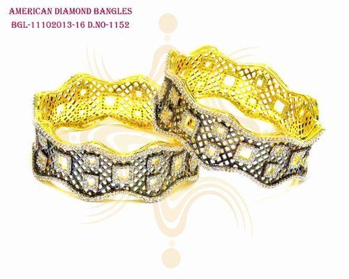 Designer Diamond Bangles Gender: Women