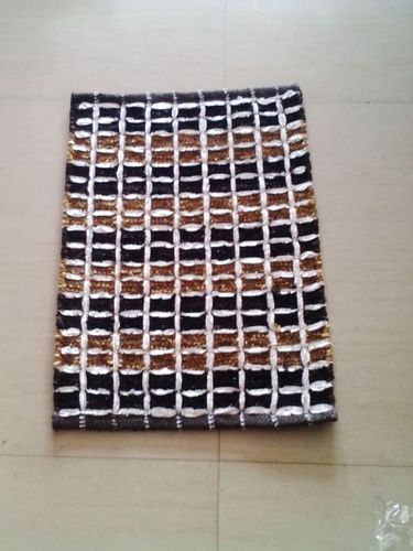 Feather Honey Comb Doormat