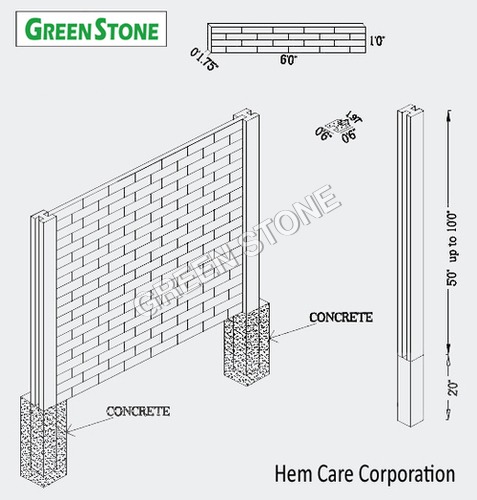 PRE-CAST COMPOUND WALL DESIGN By HEM CARE CORPORATION