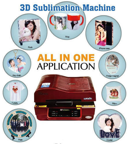 3D Sublimation Heat Press Machine