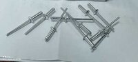 Blind Rivets - Aluminum & Steel, 1/8 To 3/16 Inches Sizes, Corrosion Resistant, Light Weight, Easy To Fix With Dome Head Design