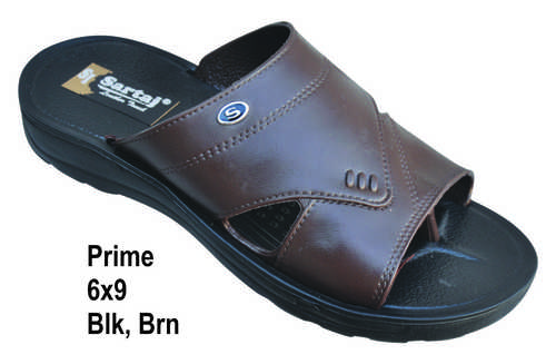 Eva Gents Slipper Black/Brown