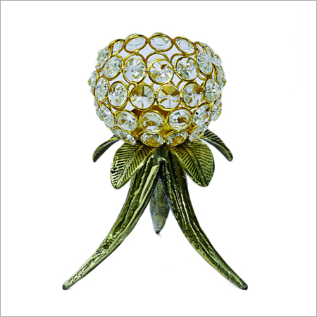 Candle Stand With Leaves