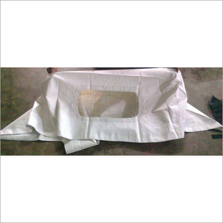 Rickshaw White Hood - Material: Pvc Coated Fabric