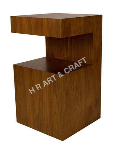 Wooden Bedside - Hardwood, 16x16x24 inches, Brown | Elegant Design, Durable, Customizable, Smooth Finish