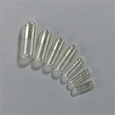 Transparent Gelatin Capsules