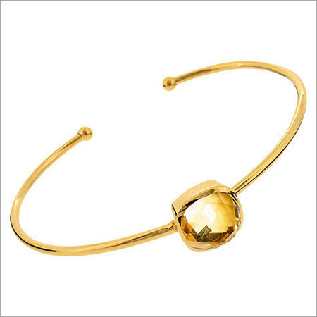 Fashion Citrine Gemstone Bracelet