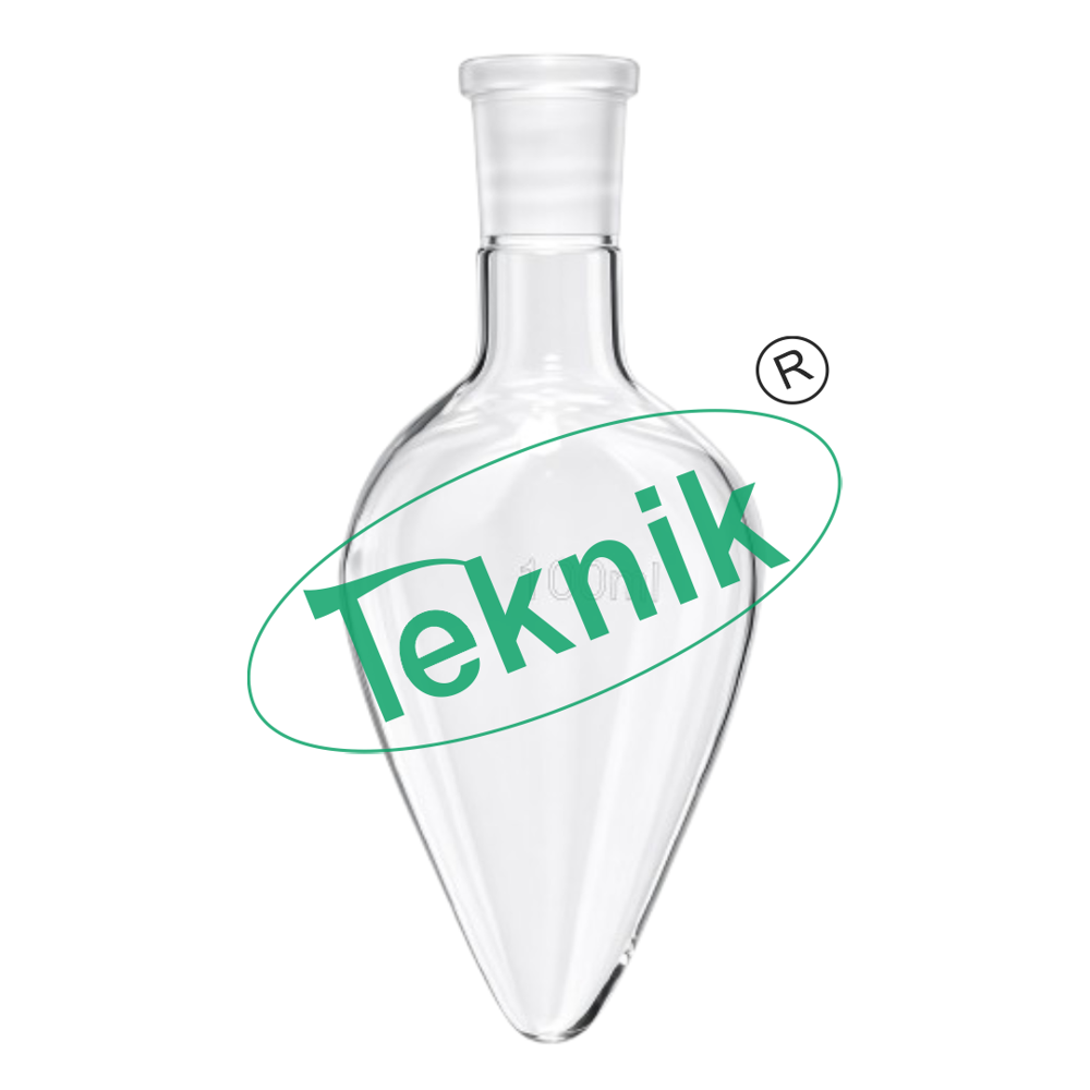 Flasks Pear Shape Single Neck Din 12383 - Application: Laboratory