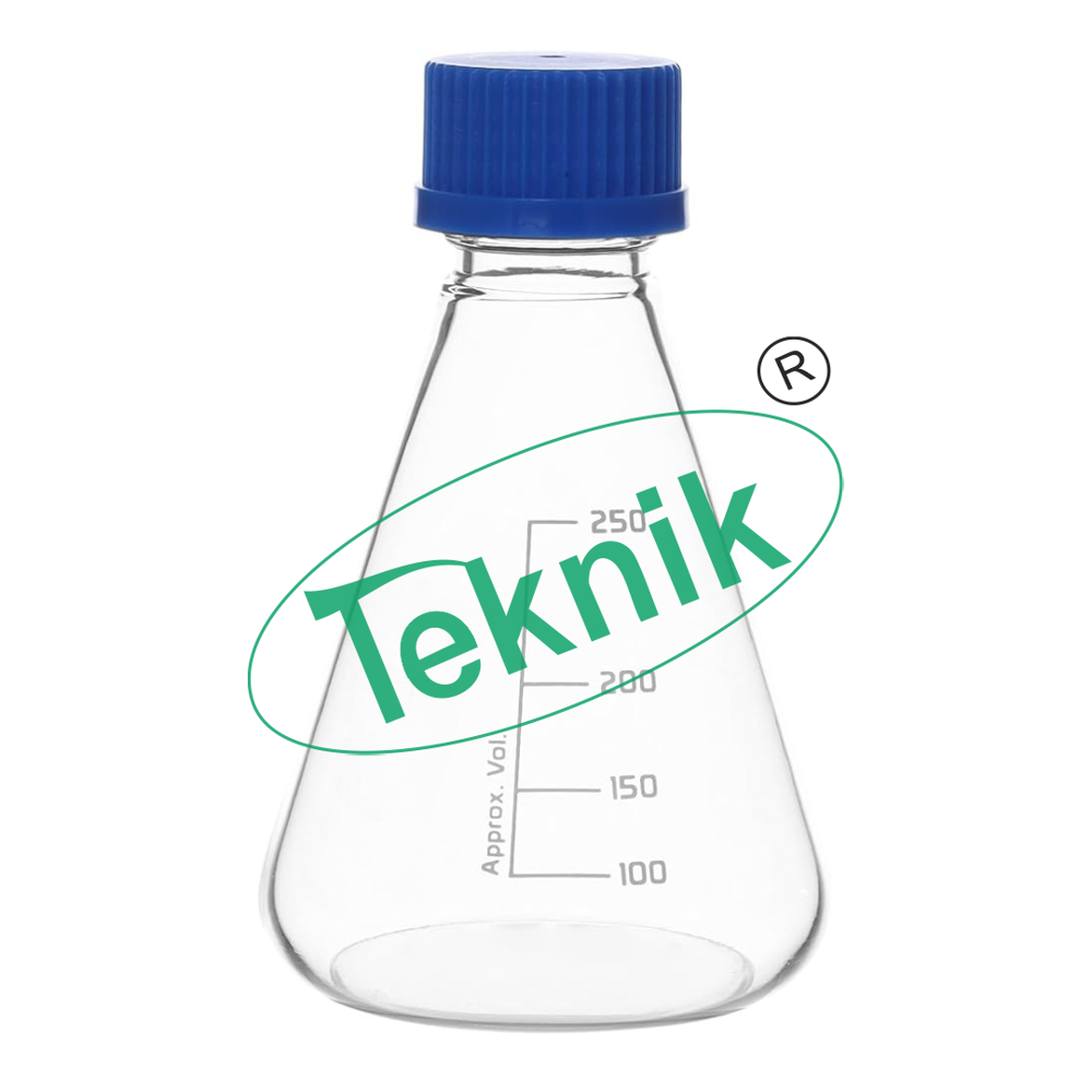 Flasks, Conical, With Ptfe Liner Screw Cap - Application: Laboratory