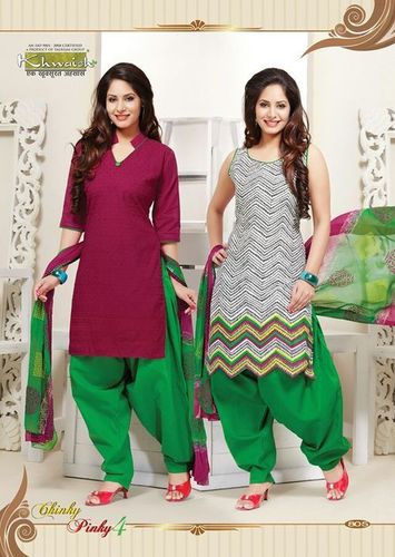 Multi Color Designer Cotton Suits