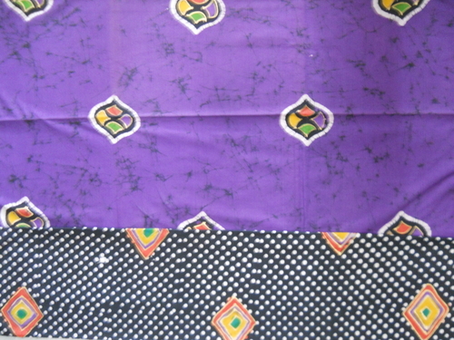 Multi Color Pure Batik Salwar Kameez