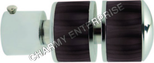 wood curtain rod finials