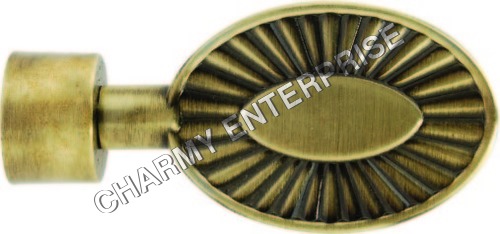 Black Curtain Bracket