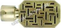 Silver Rod Curtain Bracket
