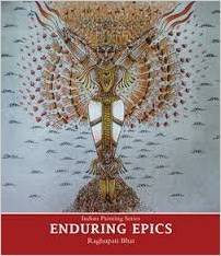 Enduring Epics (Indian Art Series) - 24.4x20.8x1 cm Paperback, Red Cover | Art Appreciation, Indian Culture, Visual Storytelling