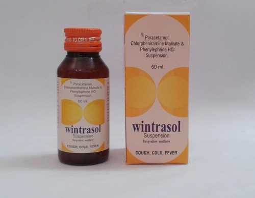 Paracetamol, Phenylephrine and Chlorpheniramine Suspension