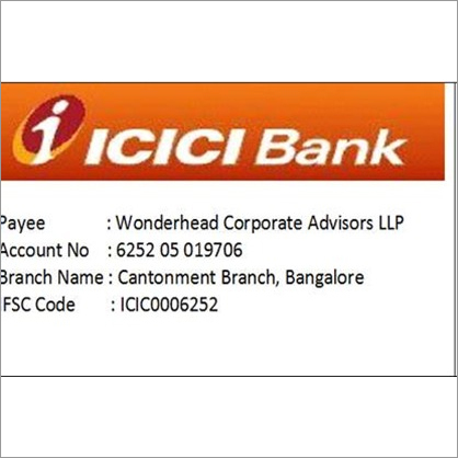 ICICI Bank Payment Details