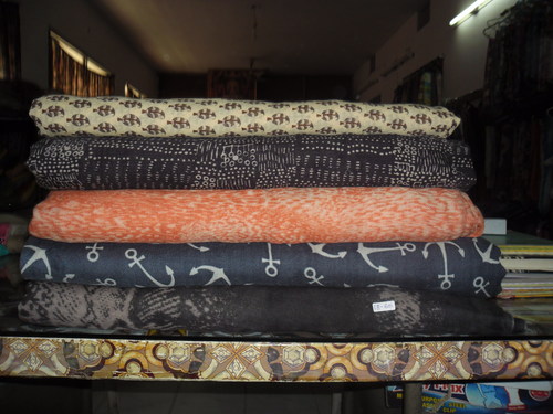 Printed Wool Fabric
