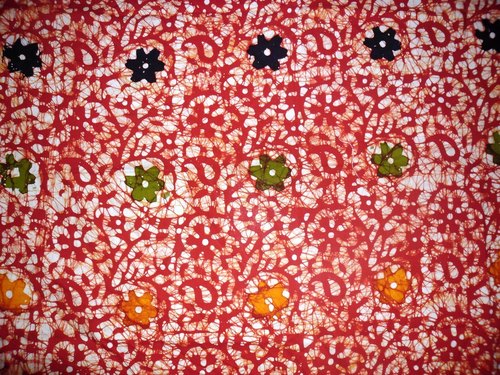 Cotton Wax Batik Print Fabric