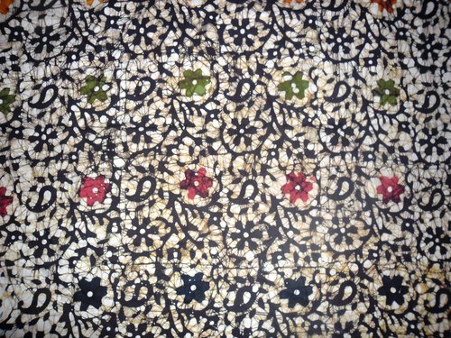Cotton Wax Batik Print Fabric