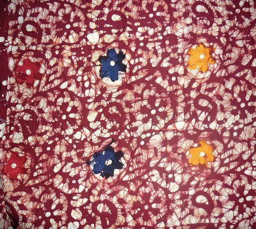 Cotton Wax Batik Print Fabric