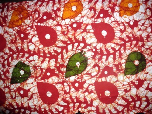 Cotton Wax Batik Print Fabric