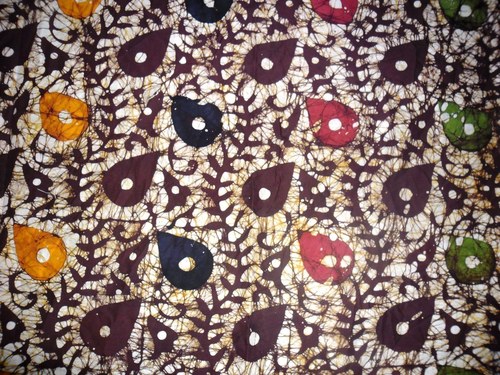 Cotton Wax Batik Print Fabric