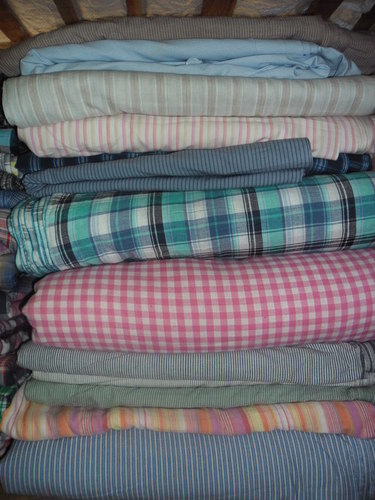 Cotton Weaved Checked Fabric