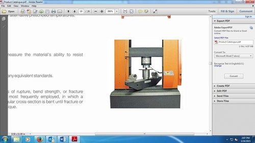 Flexural Tester