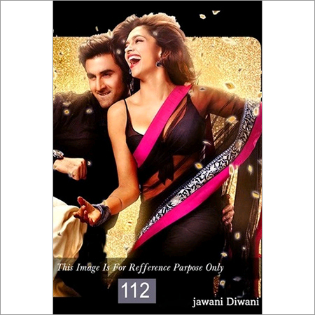 Deepika Jawani Diwani Black with Pink Saree