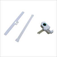 Roller Blind Components - Plastic, Variable Dimensions, White | Cost-effective, Customizable, Durable Material, Smooth Operation, Easy Installation