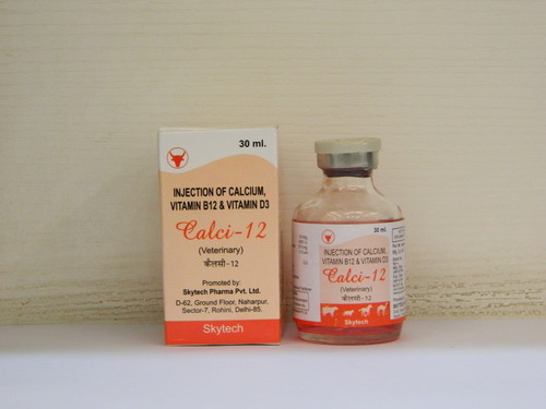 Veterinary Calcium & Vitamin Injection