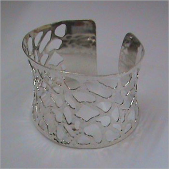 Designer Silver Kada