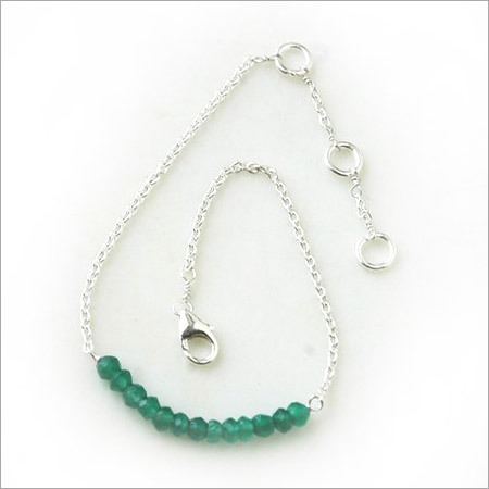 Silver Stone Chain