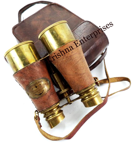 Antique Binocular With Case