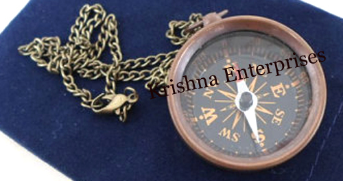 Pocket Compass Key Chain