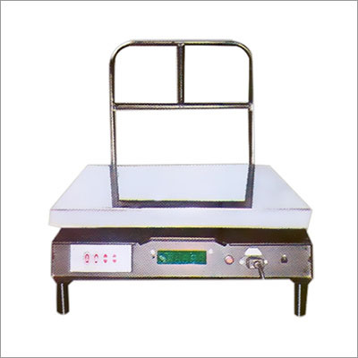 Chicken Scale - Metal Body 400x400mm, 100kg Capacity | Food Grade, High Accuracy, Tare Facility, Bright Display