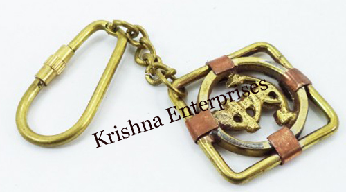 Nautical Anchor Key Chain