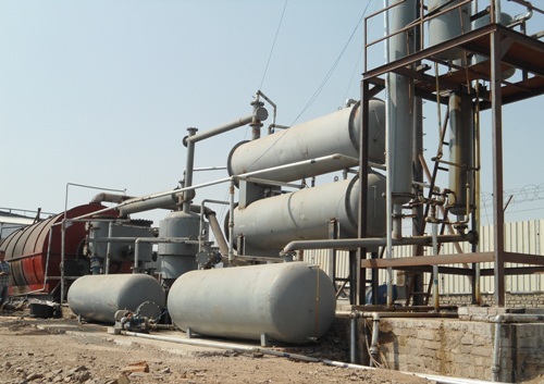 Waste Tyre Recycling Plant