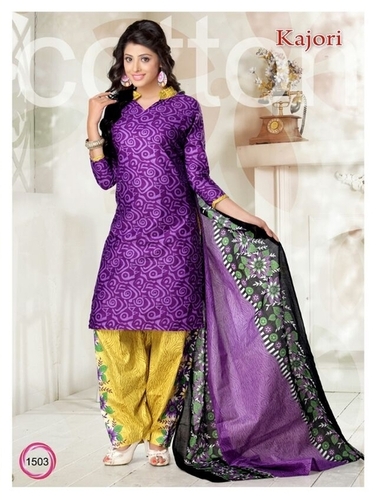 Cotton Unstitched Dress Materials