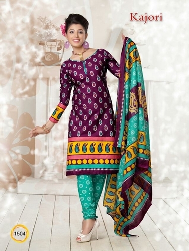 Designer Cotton Salwar Kameez Materials