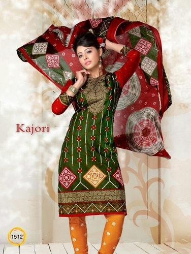 Designer Cotton Dress Materials